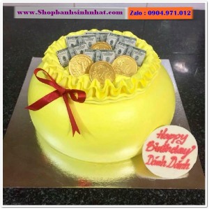 Bánh Sinh Nhật Hũ Vàng - VA89